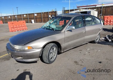 2000 Mitsubishi Galant Ls V6 z USA, uszkodzony, nr VIN 4A3AA56L5YE046418